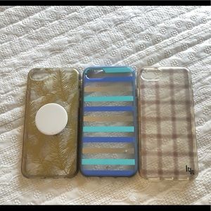 ♻️ Bundle of 3 iPhone Cases (Fits 6/7/8 )